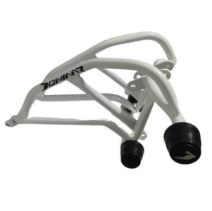 Defensa Tipo Stunt - Dominar 250/400 - Color Blanco