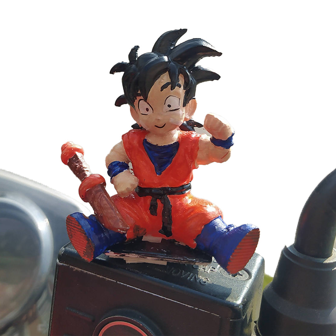Gohan Dragon Ball Z - Figura Miniatura - Accesorio para moto/bici