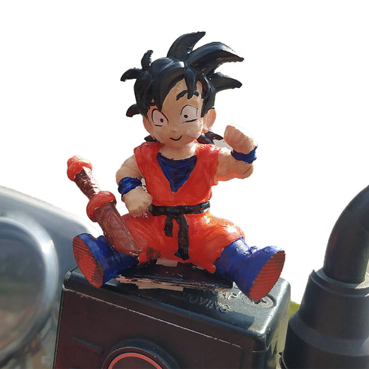 Gohan Dragon Ball Z - Figura Miniatura - Accesorio para moto/bici
