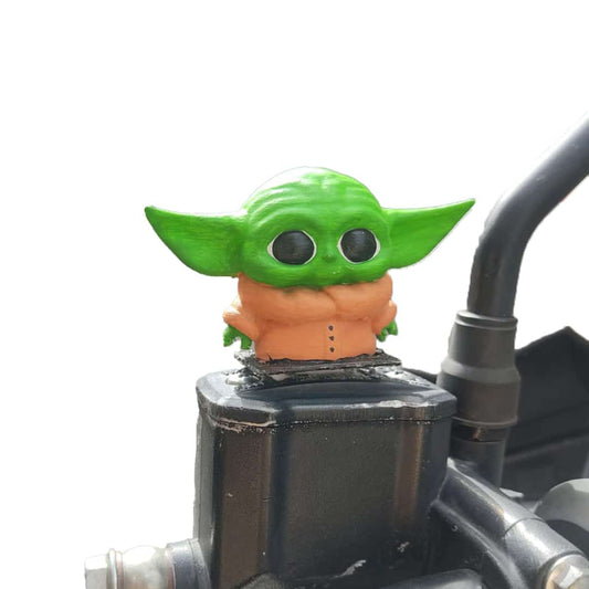 Grogu (Baby yoda) - Figura Miniatura - Accesorio para moto/bici