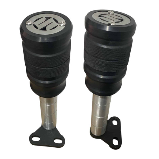 Defensa Tipo Slider de Motor para Gixxer 250 Naked (x2 unidades) - Cromo