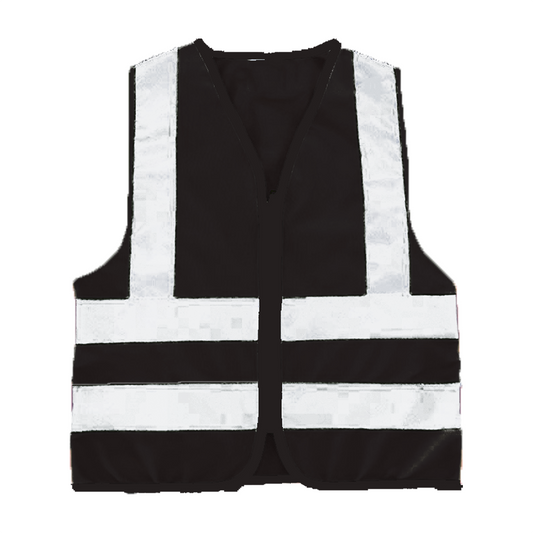 Chaleco Industrial Reflectivo Negro