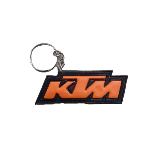 Llavero sencillo Logotipo KTM - Negro Naranja