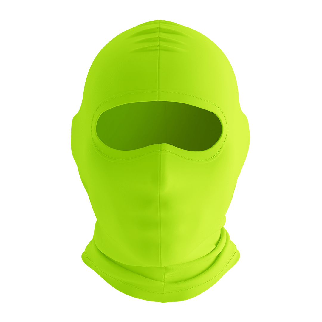 Balaclava licrada 0312 verde neon