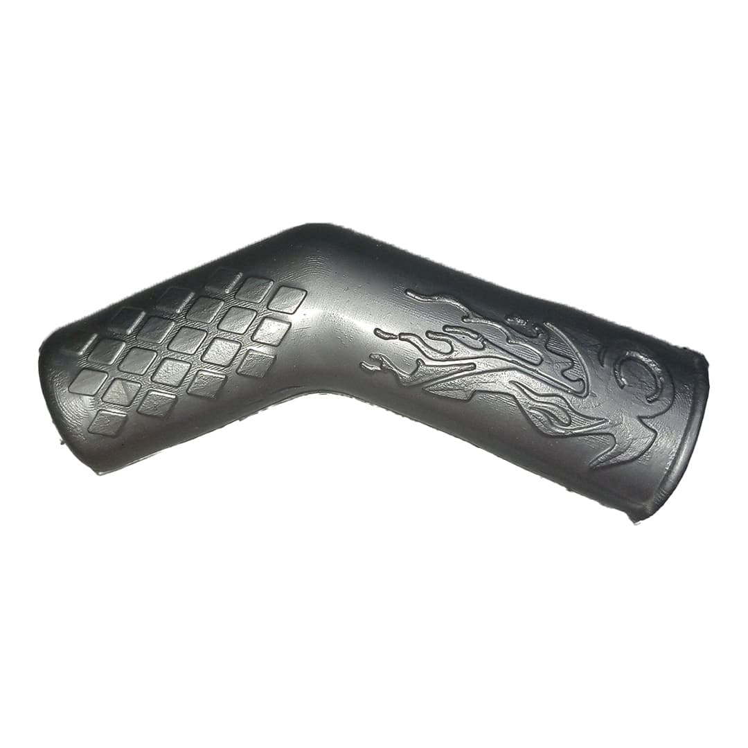 Protector de calzado - palanca de cambios de motocicleta  - Funda Cilindrica - Color Plateado
