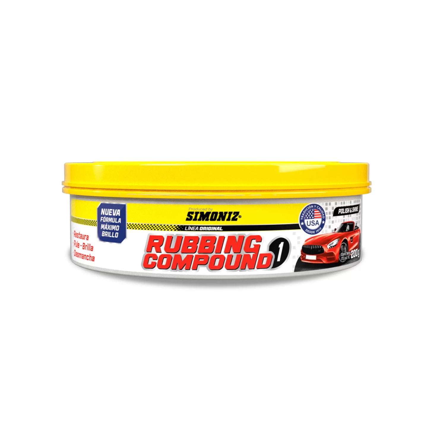 Rubbing Compound CREMA 200gr SIMONIZ (Quita Rayones)