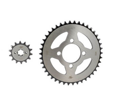 KIT DE ARRASTRE 15X50 4H (428H-132 NEGRA) CONCAVO VICTORY MRX 125/150 (2021 en adelante)/REVO SCORPION