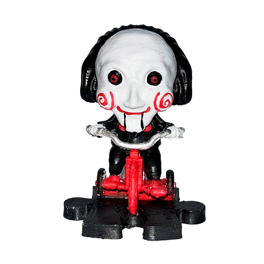 Billy Jigsaw SAW - Figura Miniatura - Accesorio para moto/bici