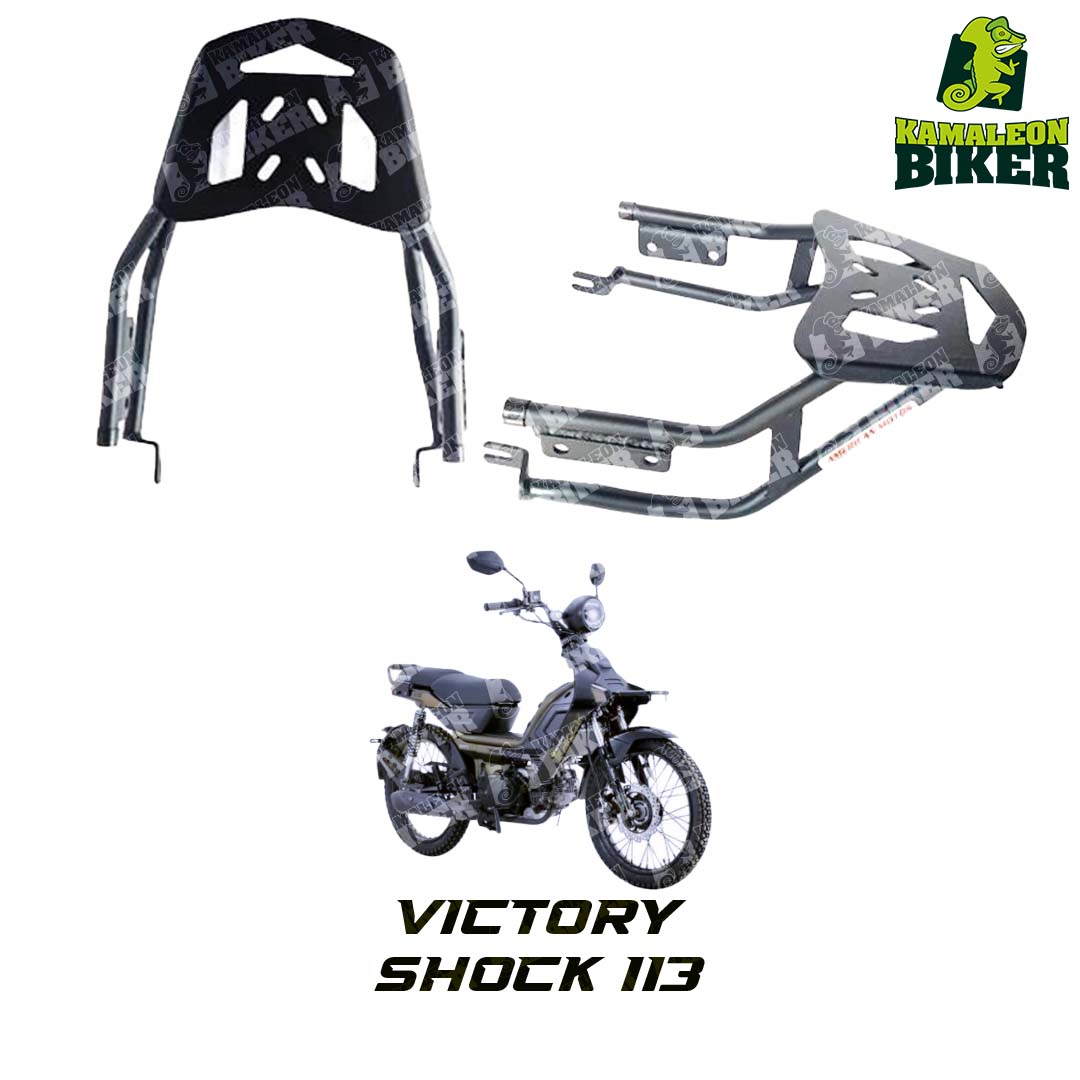 Victory Shock 113 - Parrilla para moto