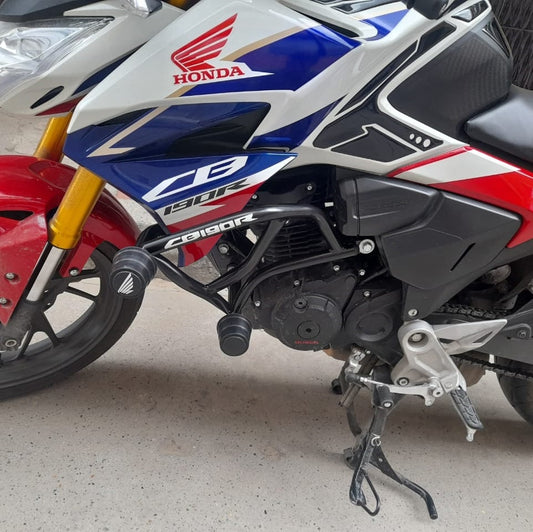 Defensa Tipo Stunt - Honda CB 190 R - Color Negro