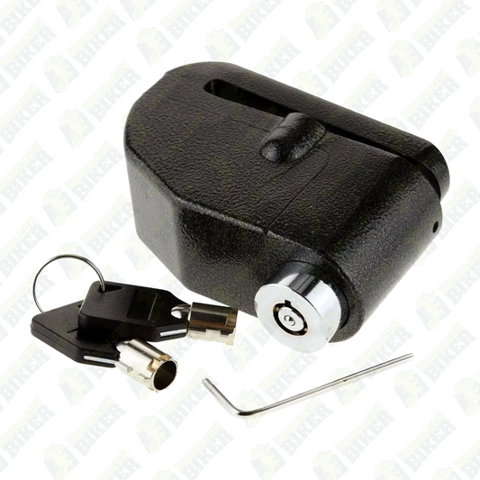 Candado freno de disco con alarma antirrobo moto - Grande