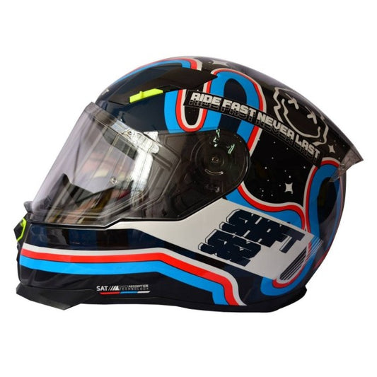 Casco Shaft integral 562 Moon - Blanco Negro
