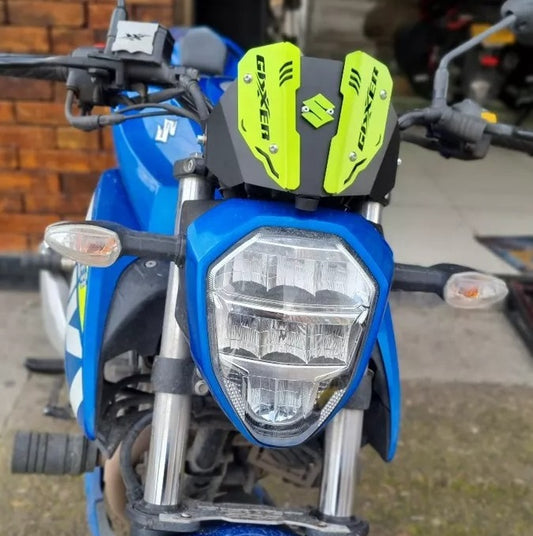 Cúpula Suzuki Gixxer Naked 150/250 - Color Verde Neón - Rouparts