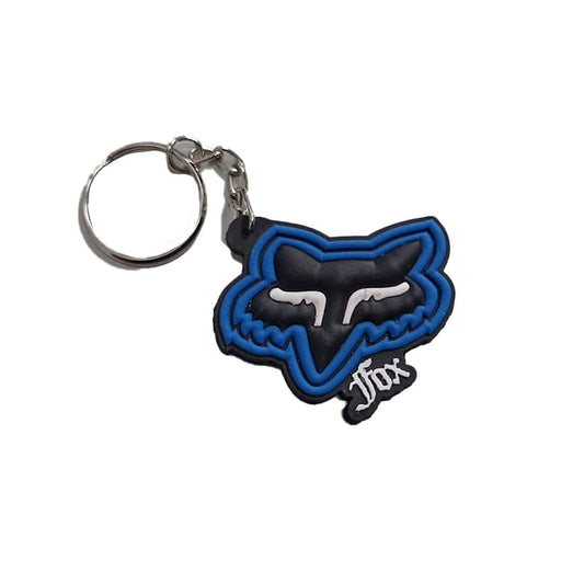 Llavero sencillo Logotipo Fox - Azul