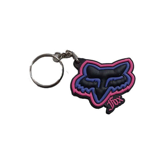 Llavero sencillo Logotipo Fox - Fucsia Morado