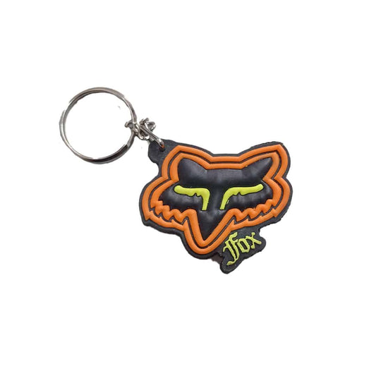 Llavero sencillo Logotipo Fox - Naranja amarillo