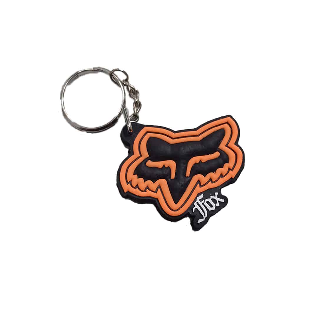 Llavero sencillo Logotipo Fox - Naranja