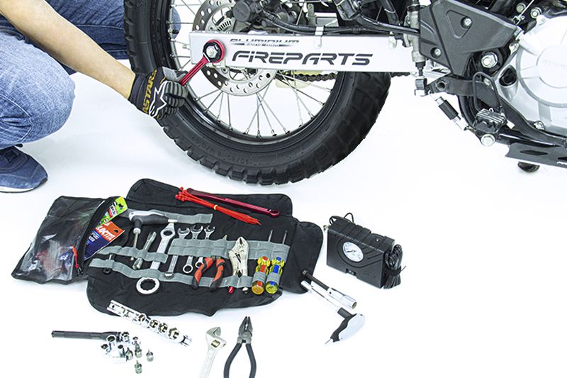 Herramientero para moto Tool Roll Mini - FireParts – No incluye herramienta
