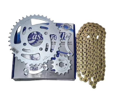 KIT DE ARRASTRE PULSAR 180 UG 4 HUECOS (PT39C-PD14C-520-H-110-C) DORADA CASSARELLA