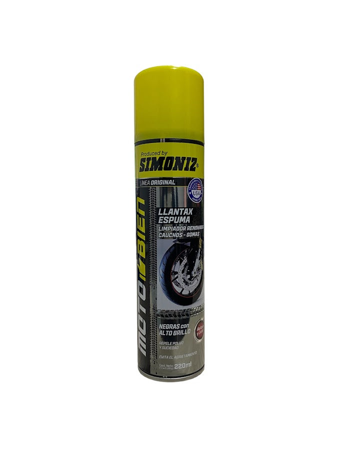 Renovador de Llantas Llantax 220ml Simoniz Motobien