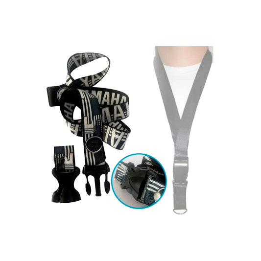 12 unidades llavero elástico ancho tipo collar