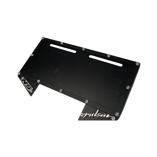 Portaplaca Pro Pulsar Con Tragaluz - Sin Perforar Placa - Rouparts