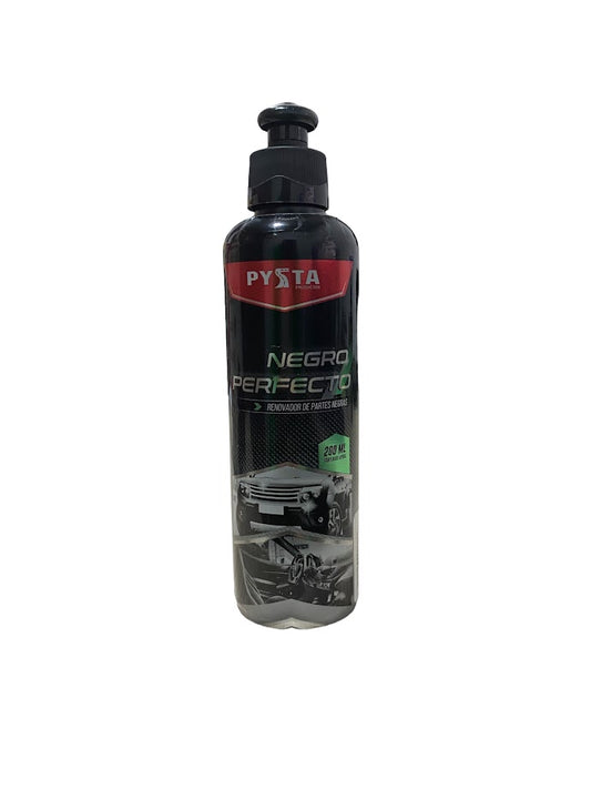 Restaurador de Partes Negras - Negro Perfecto Pysta 200ml (LIQUIDO/CREMA)