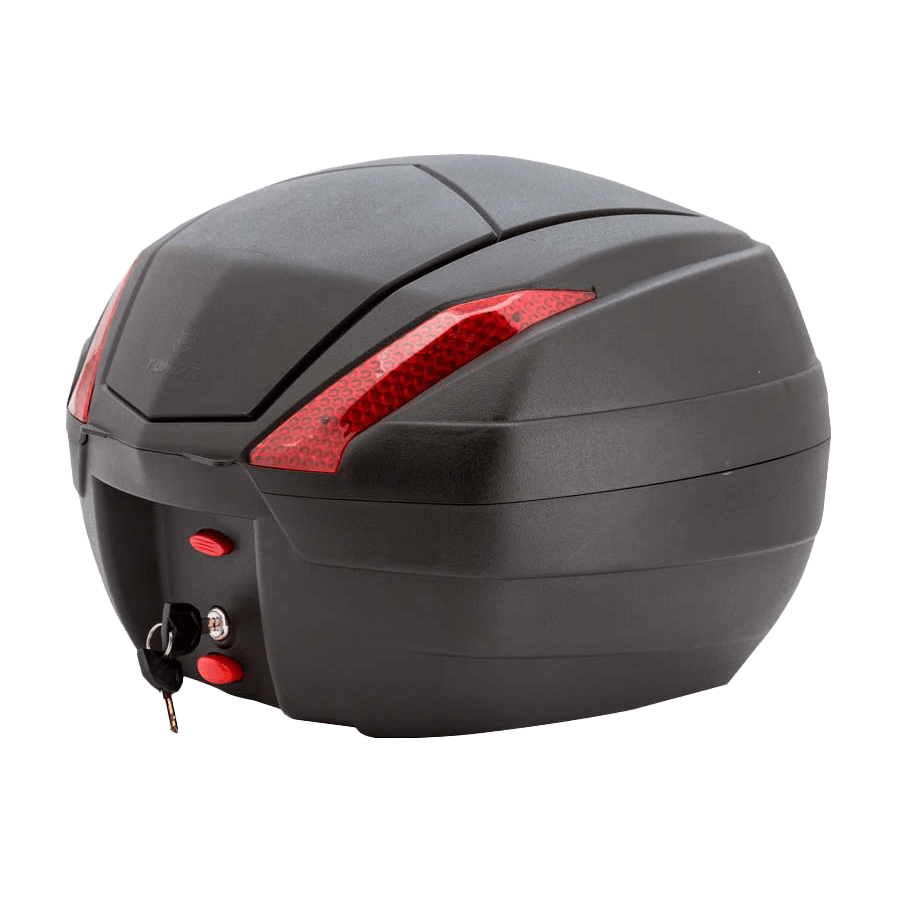 Maletero Tomcat 34 litros (baúl) - Negro Rojo