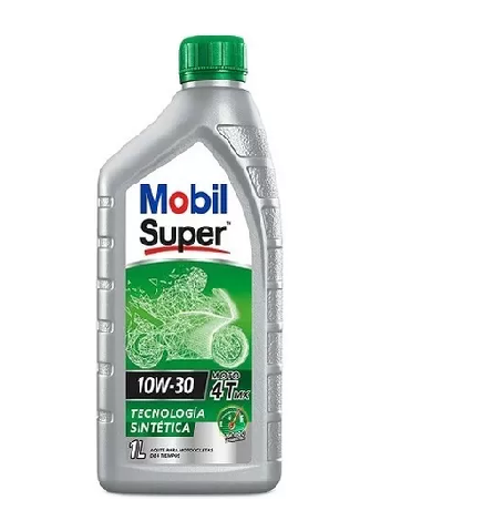 Aceite Mobil Super 10w30 Sintetico Cuatro Tiempos Mx